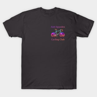 Anti Spandex Cycling Club T-Shirt